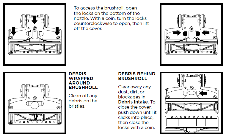 BRUSHROLL ACCESS
