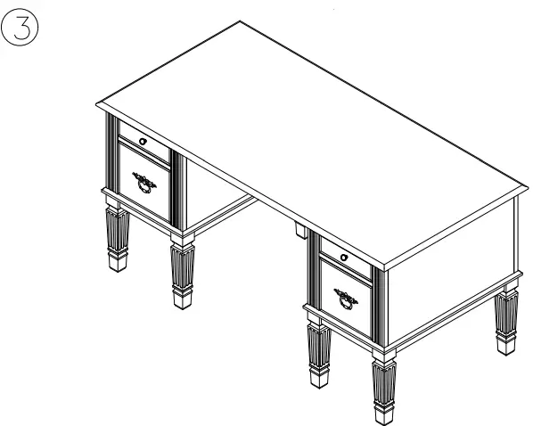 ASHLEY H527-26 Hamlyn 60 Inch Home Office Desk-FIG5