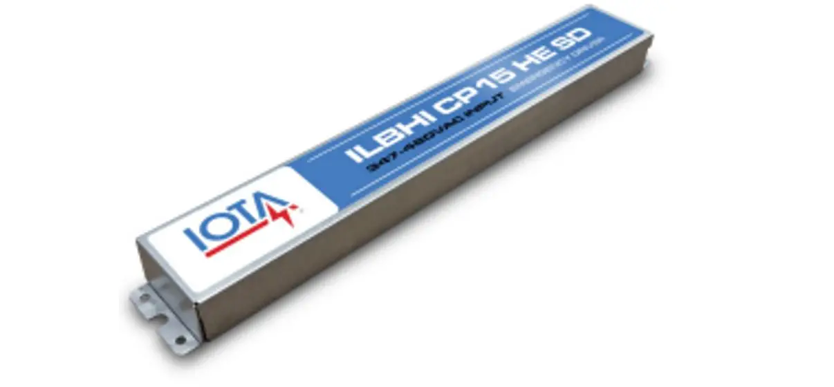 Iota Ilbhi Cp15 2h He Sd Hv Emergency Led Driver Instruction Manual