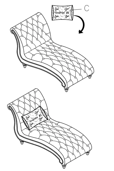 ASHLEY 2620515 Room Harriotte Chaise - Fig3