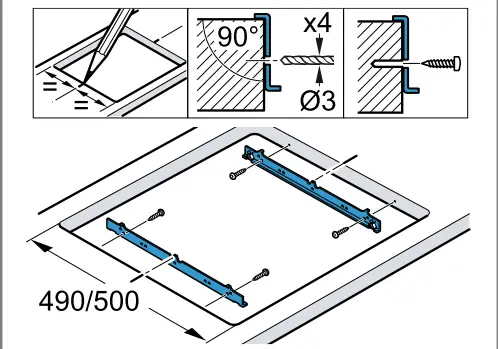 BOSCH-PKE611CA1E-Black-Ceramic-Glass-Electric-Hob-assembly