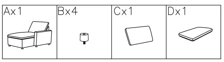 ASHLEY 6050916 Hartsdale Reclining Fabric Sofa - 1