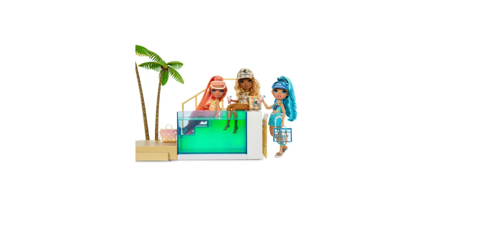 Rainbow 578475 Color Change Pool And Beach Club Playset Instruction Manual