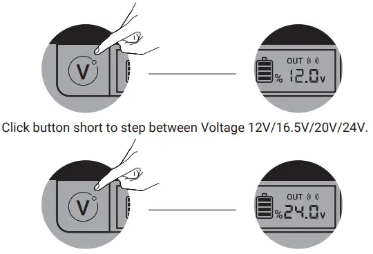 Sandberg 420 78 8in1 96000 Survivor Powerbank - DC cable
