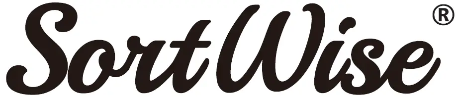 SortWise SW-IRN-015-2 Adjustable Bathroom Tension Corner Pole Caddy LOGO