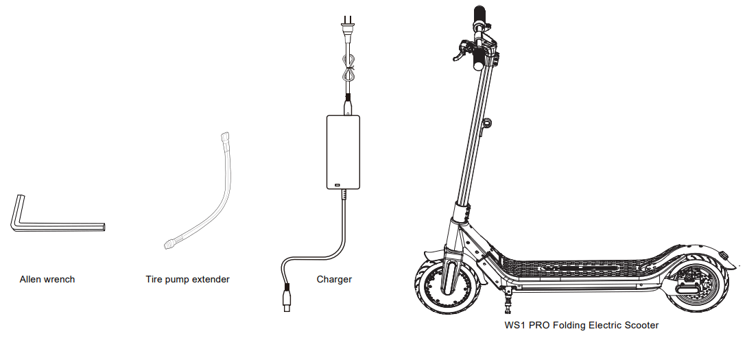 WHEELSPEED WS1 PRO Electric Scooter - fig