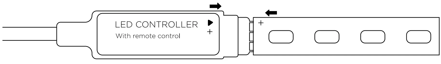 How to connect the strips?