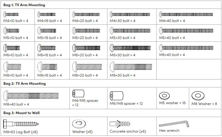 SUNBRITE-SB-WM-F-XL-BL-Weatherproof-Universal-Fixed-and-Tilt-Mounts-for-Very-Large-Displays-fig- (1)