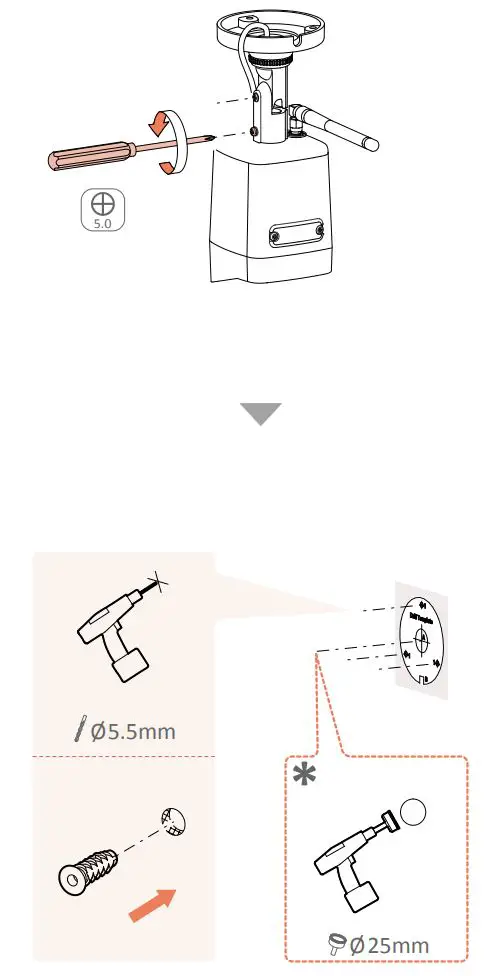 HIKVISION UD11629B-B Bullet Network Camera User Guide - Installation 2