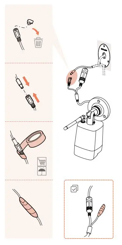 HIKVISION UD11629B-B Bullet Network Camera User Guide - Installation 4