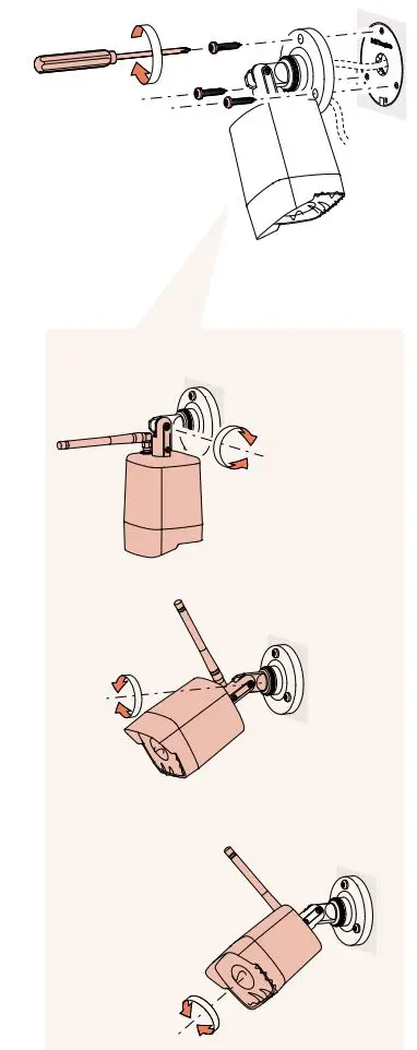 HIKVISION UD11629B-B Bullet Network Camera User Guide - Installation 5