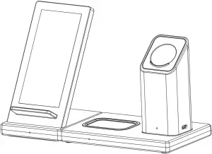 COSOOS 3-in-1 Wireless Charger