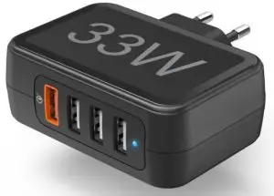 hama 210537 Charging Station, 4-way, 33W