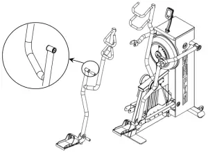 Install the Left Pedal Assembly