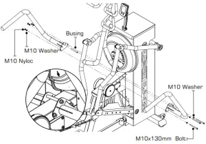 Install Handrail Assembly
