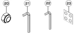 Power climb fitness Box content