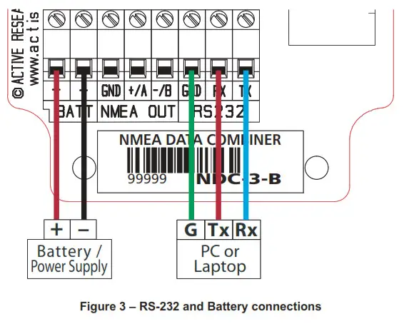Actisense NDC 3 B NMEA Data Combiner-Other Connections