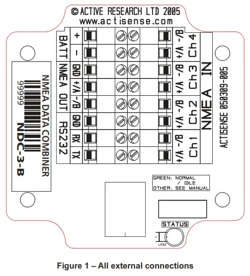Actisense NDC 3 B NMEA Data Combiner
