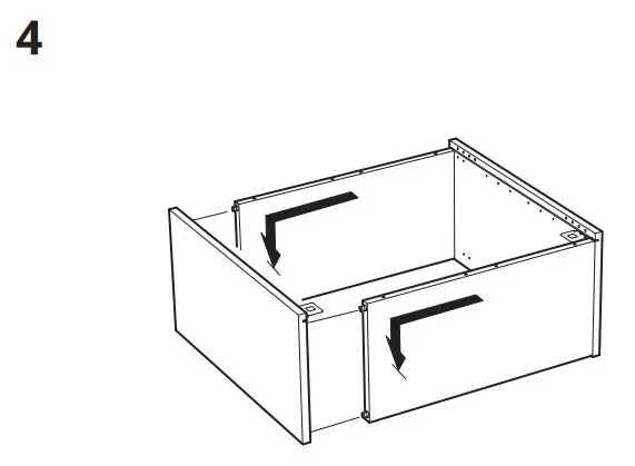 IKEA 90440429 ENHET Wall Cabinet with 1 Shelf Instruction Manual - Assembly 4