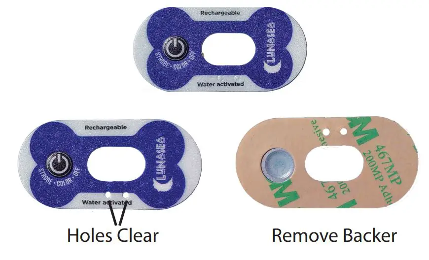LUNESEA LunaSafe LL63 Transmitter - Applying Graphic Label