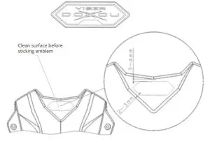 YAMAHA 16ZR Accessory Visor Center Rack - 2