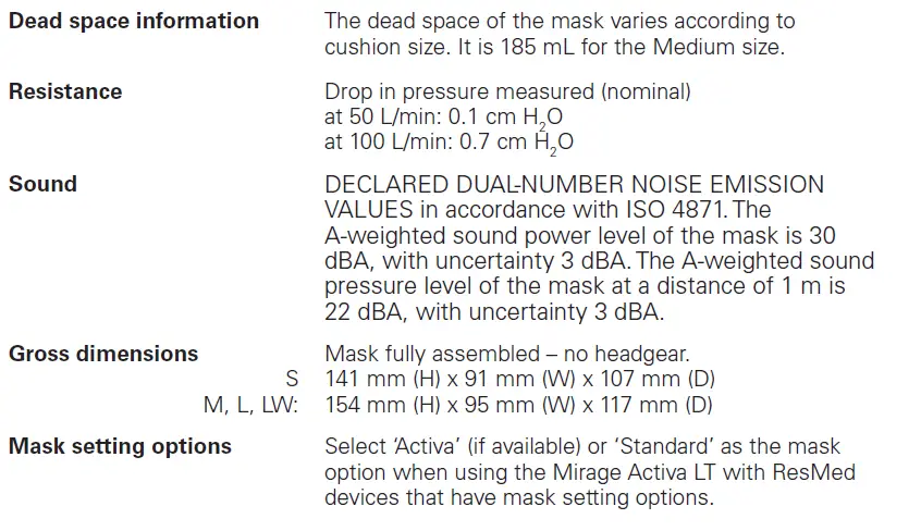 RESMED Mirage SoftGel Nasal CPAP Mask with Headgear-14