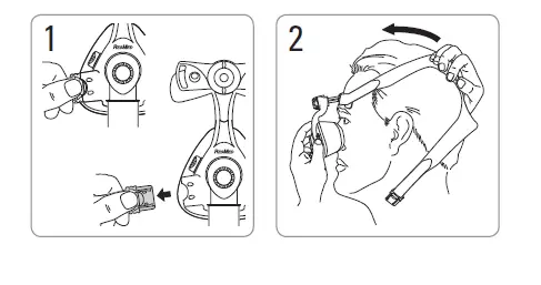 RESMED Mirage SoftGel Nasal CPAP Mask with Headgear-2