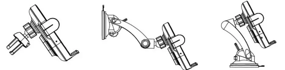 Line Friends BM-RWC-MI-BR Wireless Car Charger fig2