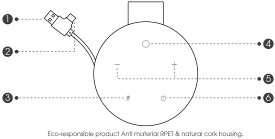 xoopar XP81033 Meetair Conference Speaker - overview