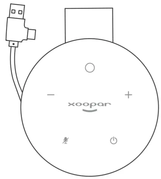 xoopar XP81033 Meetair Conference Speaker