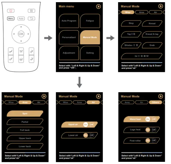 Osaki Titan Pro 3D Cascade Massage Chair - fig 12
