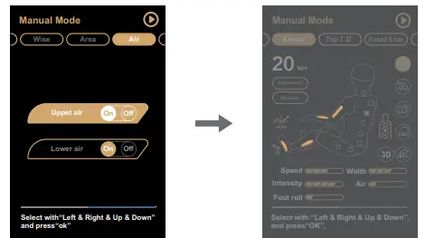 Osaki Titan Pro 3D Cascade Massage Chair - fig 15