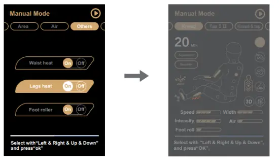 Osaki Titan Pro 3D Cascade Massage Chair - fig 18