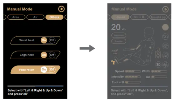 Osaki Titan Pro 3D Cascade Massage Chair - fig 19