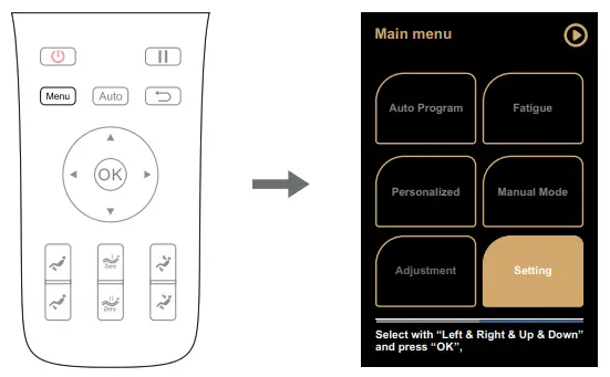 Osaki Titan Pro 3D Cascade Massage Chair - fig 25