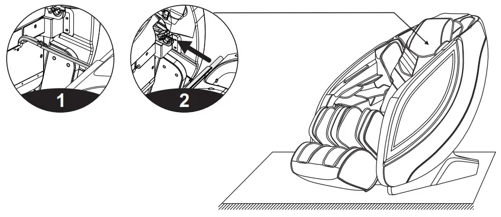 Osaki Titan Pro 3D Cascade Massage Chair - fig 33