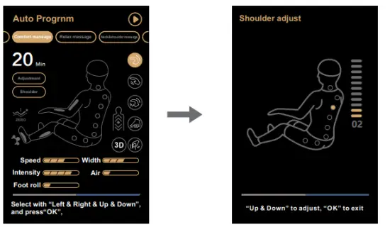 Osaki Titan Pro 3D Cascade Massage Chair - fig 4