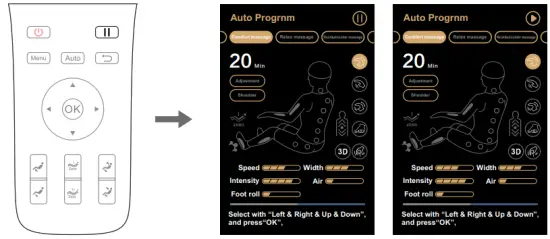 Osaki Titan Pro 3D Cascade Massage Chair - fig 6