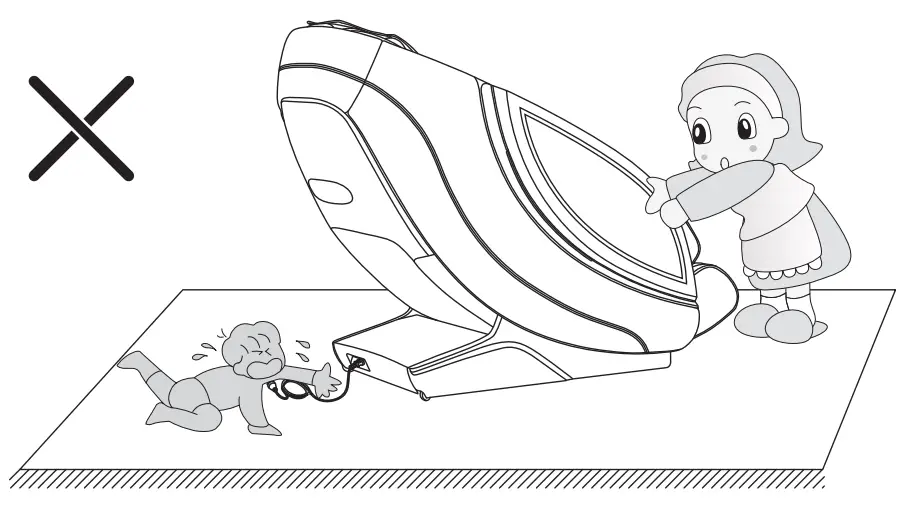 Osaki Titan Pro 3D Cascade Massage Chair - personal injuries 1