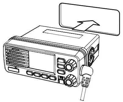 Uniden 27MHz Radio AM-Marine - Installing to an Optional Flush Mount Bracket