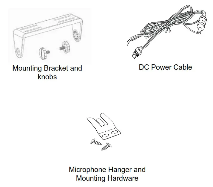 Uniden 27MHz Radio AM-Marine - What's Included