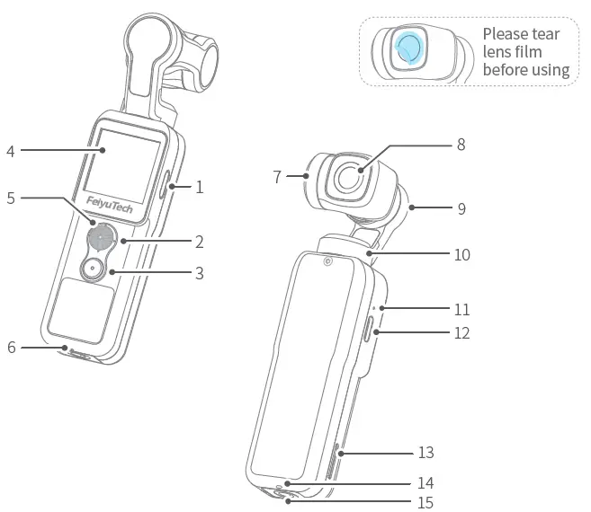 FeiyuTech FEIYUPOCKET2 Pocket 2 Camera 1