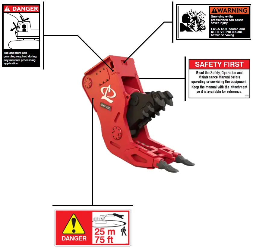 LABOUNTY MHP 150 - 550 Mobile Hydraulic Pulverizer 1