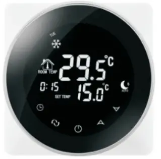 BEOK TGR87 Round Touch Screen Thermostat