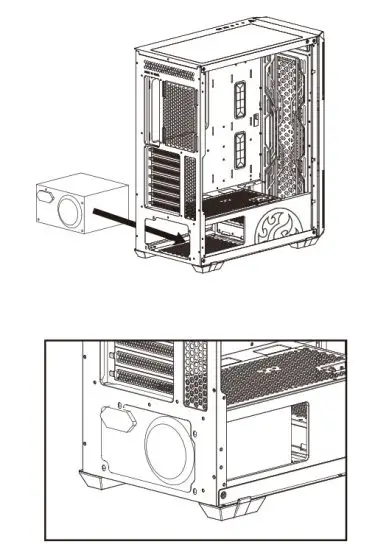 XPG STARKER AIR Compact Mid-Tower Chassis - INSTALLATION
