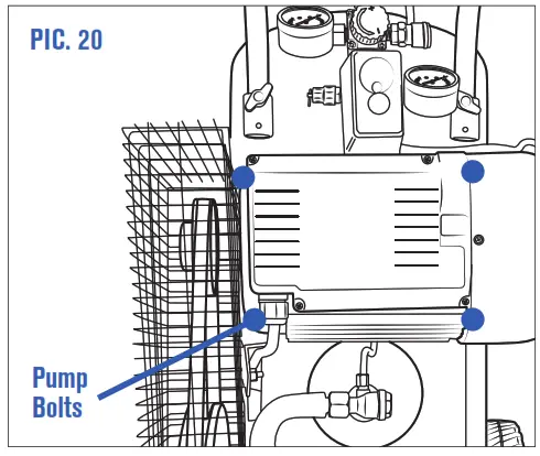BLACKRIDGE Compressor Belt-Drive - Belt straightness-2