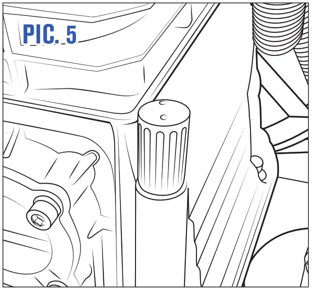 BLACKRIDGE Compressor Belt-Drive - Oil breather