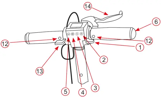 SCOOTER PARTS DIAGRAM