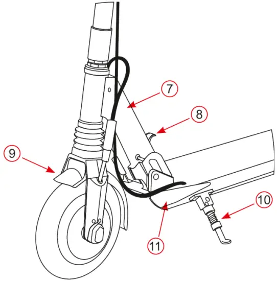 SCOOTER PARTS DIAGRAM