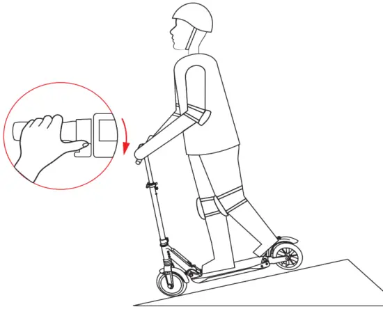 Braking instructions